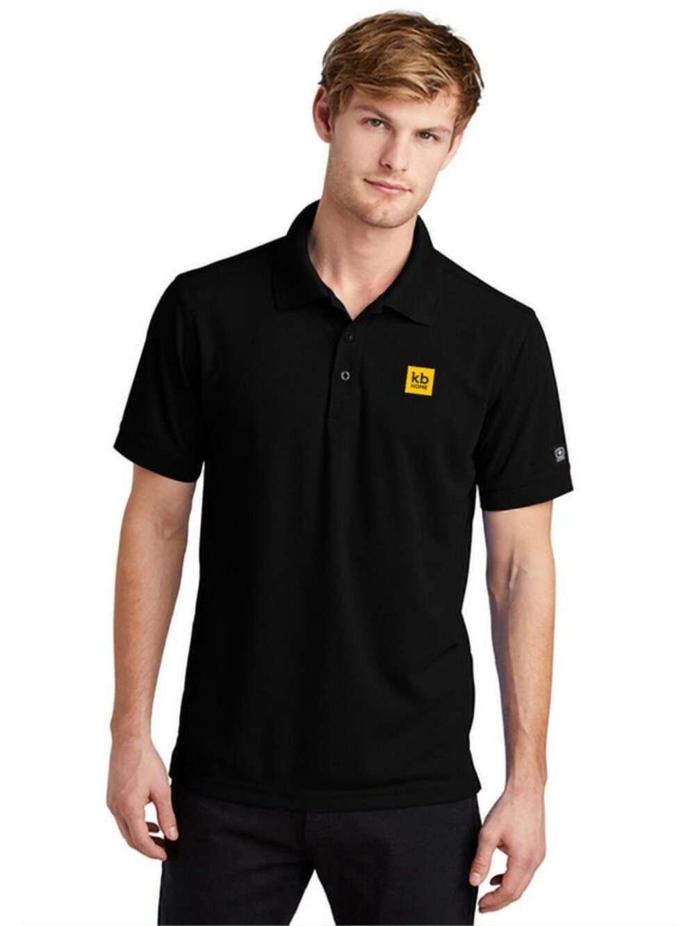 ogio kb home black mens polo Short Sleeve Xl